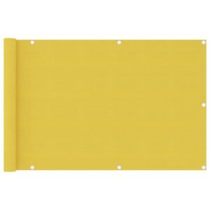 Pood24 rõdusirm, kollane, 90 x 400 cm, HDPE