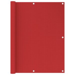 Pood24 rõdusirm, punane, 120 x 300 cm, HDPE