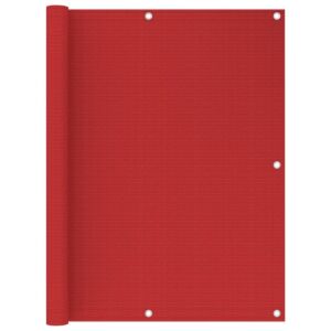 Pood24 rõdusirm, punane, 120 x 500 cm, HDPE
