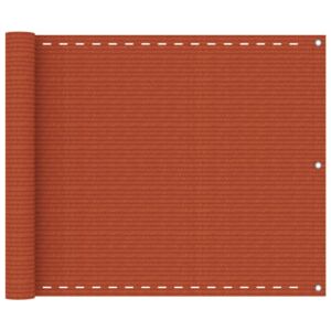 Pood24 rõdusirm, oranž, 75 x 500 cm, HDPE