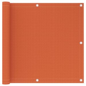 Pood24 rõdusirm, oranž, 90 x 400 cm, HDPE