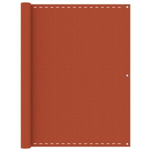 Pood24 rõdusirm, oranž, 120 x 500 cm, HDPE