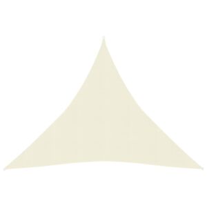 Pood24 päikesepuri 160 g/m², kreemjas, 4 x 4 x 4 m, HDPE