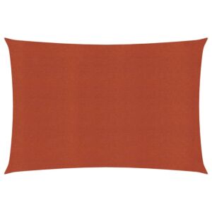 Pood24 päikesepuri 160 g/m² terrakota, 3 x 5 m, HDPE