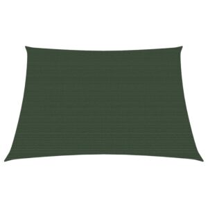 Pood24 päikesepuri 160 g/m² tumeroheline 3/4 x 2 m HDPE