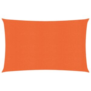 Pood24 päikesepuri 160 g/m² ristkülik, oranž, 5x7 m, HDPE