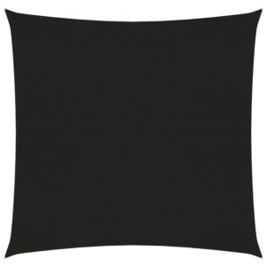 Pood24 päikesepuri 160 g/m², must, 3 x 3 m, HDPE