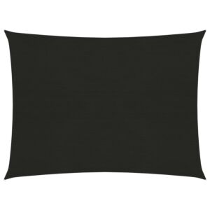 Pood24 päikesepuri 160 g/m² must, 2 x 2,5 m, HDPE