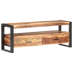 POOD24 тумба под ТВ, 120 x 35 x 45 см, дерево с отделкой из индийского палисандра