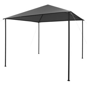 Pood24 varjualune 3 x 3 m, antratsiithall, kangas ja teras 180 g/m²