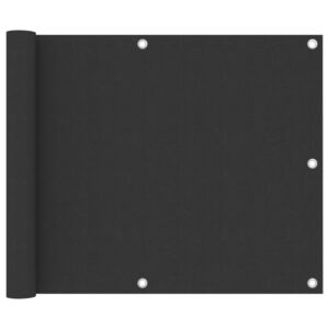 Pood24 rõdusirm, antratsiithall, 75 x 300 cm, oxford-kangas