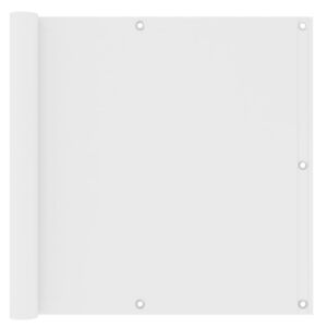 Pood24 rõdusirm, valge, 90 x 400 cm, oxford-kangas