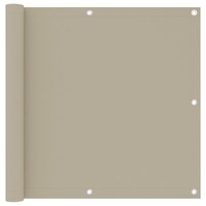 Pood24 rõdusirm, beež, 90 x 300 cm, oxford-kangas