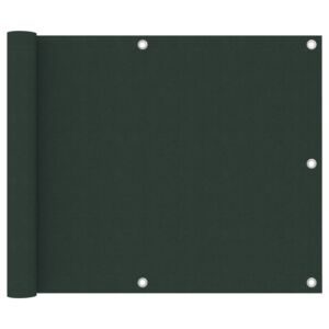 Pood24 rõdusirm, tumeroheline, 75 x 400 cm, oxford-kangas