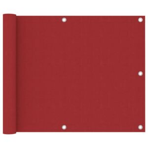 Pood24 rõdusirm, punane, 75 x 400 cm, oxford-kangas