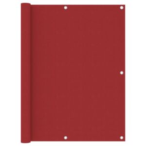 Pood24 rõdusirm, punane, 120 x 500 cm, oxford-kangas