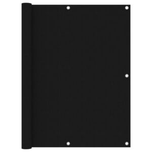 Pood24 rõdusirm, must, 120 x 500 cm, oxford-kangas