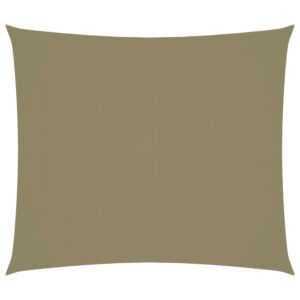 Pood24 oxford-kangast päikesepuri, ristkülik, 2 x 2,5 m, beež