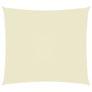 Pood24 oxford-kangast päikesepuri, ristkülik, 2,5 x 3,5 m, kreemjas