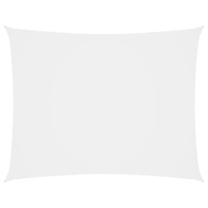 Pood24 oxford-kangast päikesepuri, ristkülik, 2,5 x 4 m valge