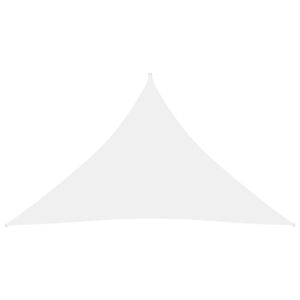 Pood24 oxford-kangast päikesepuri, kolmnurk, 3 x 3 x 4,24 m, valge