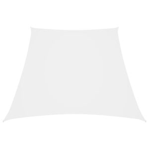 Pood24 oxford-kangast päikesepuri trapets, 3/4x2 m valge