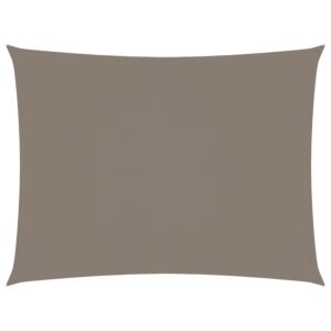 Pood24 oxford-kangast päikesepuri, ristkülik, 2,5x3,5 m pruunikashall