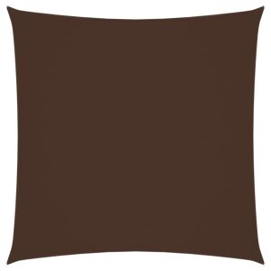 Pood24 oxford-kangast päikesepuri kandiline, 2 x 2 m, pruun