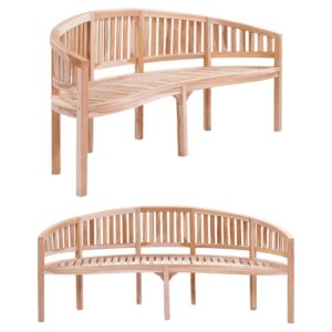 Pood24 kaarjas aiapink 200 cm, tiikpuu