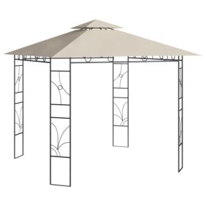 Pood24 lehtla 3 x 3 x 2,7 m, kreemjas, 160 g/m²