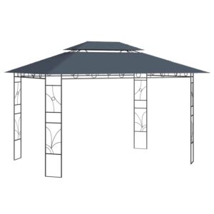 Pood24 lehtla 4 x 3 x 2,7 m, antratsiithall, 160 g/m²