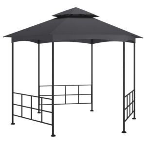 Pood24 varikatus külgseintega, 3,1x2,7 m, antratsiithall