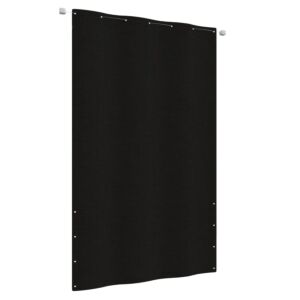 Pood24 rõdusirm, must, 140 x 240 cm, Oxfordi kangas