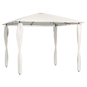 Pood24 lehtla küljeseinaga 3x3x2,6 m, kreemjas 160 g/m²