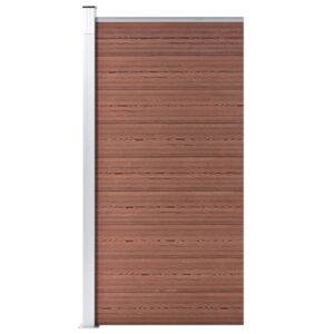 Pood24 aiapaneel, WPC, 95 x 186 cm, pruun