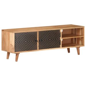 POOD24 тумба под ТВ, 115 x 30 x 39 см, прочный ящик из акации