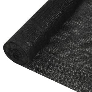 Pood24 privaatsusvõrk, must, 3,6 x 50 m, HDPE, 150 g/m²