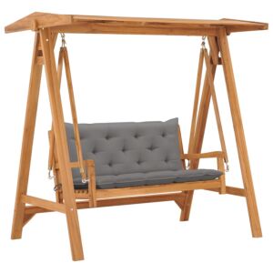 Pood24 aiakiik halli padjaga, 170 cm, tiikpuu