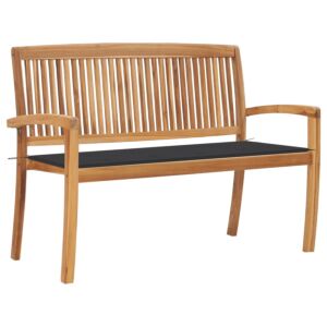 Pood24 virnastatav aiapink padjaga, 128,5 cm, toekas tiikpuu