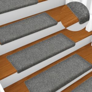 Лестничные коврики POOD24 10 шт, светло-серые, годовое оборудование 65x25 см