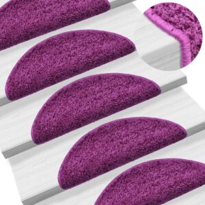 Коврики для лестниц POOD24 10 шт., 56 x 20 см, фиолетовые