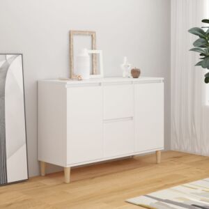 POOD24 комод белый 103,5x35x70 см, ДСП