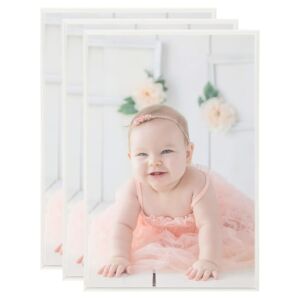 Pood24 pildiraami kollaaž 3 tk, seinale/lauale, hõbedane, 70x90 cm MDF