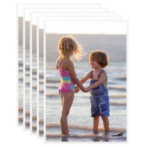 Pood24 fotoraami kollaaž 5 tk, seinale või lauale, valge, 21 x 29,7 cm