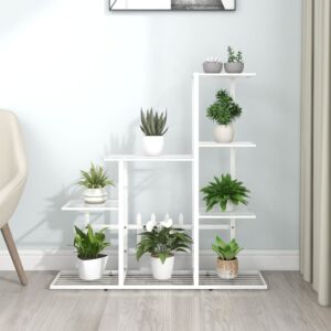 Pood24 lillealus, 94.5x25x88 cm, valge, metall