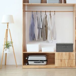 Pood24 hoiukast, kangas, 50 x 30 x 25 cm, antrasiithall