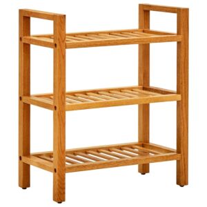 POOD24 полка для обуви с 3 полками, 50 x 27 x 60 см, дуб