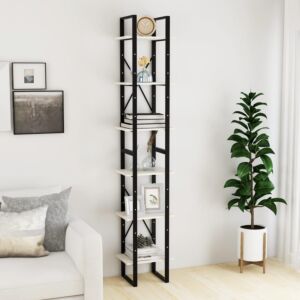 POOD24 высокий шкаф, 40 x 30 x 210 см, белый, сосна