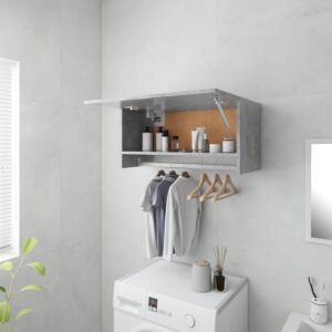 Pood24 garderoob, betoonhall, 70 x 32,5 x 35 cm, puitlaastplaat