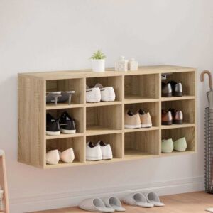 Pood24 Jalatsikapp riiuliga Sonoma tamm 103 x 30 x 51 cm Tehispuit